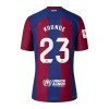 Conjunto (Camiseta+Pantalón Corto) FC Barcelona Kounde 23 Primera Equipación 23-24 - Niño